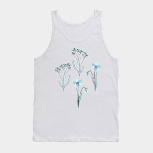 Simple Wildflowers Pattern 1 Tank Top